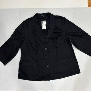 NWT women’s plus size Fashion Bug stylish Blazer Black sz 22W